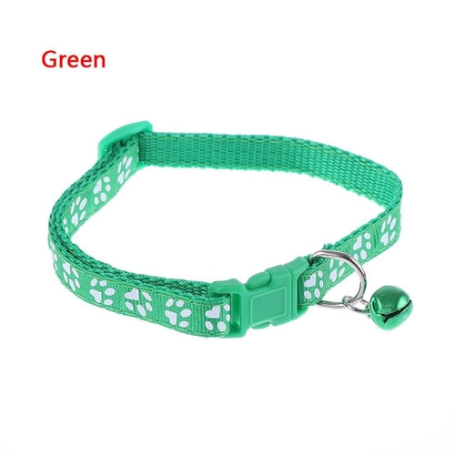 1 PC New Useful Footprint Pet Collar Strap Buckle
