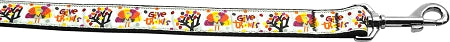 Mirage Pet 125-126 3804 Give Thanks Nylon Dog Leash, 0.38 in. x 4