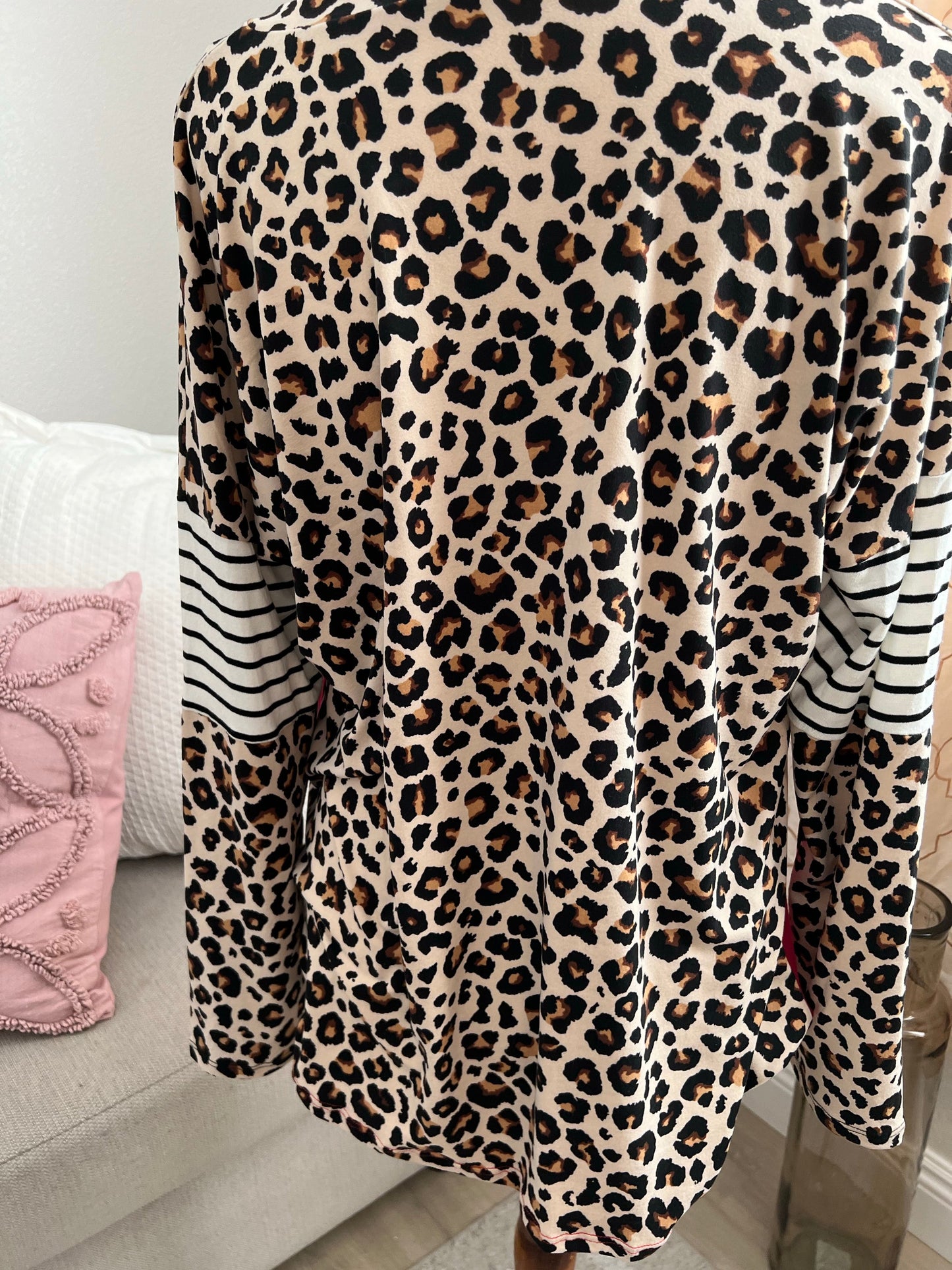 Animal print tunic size medium